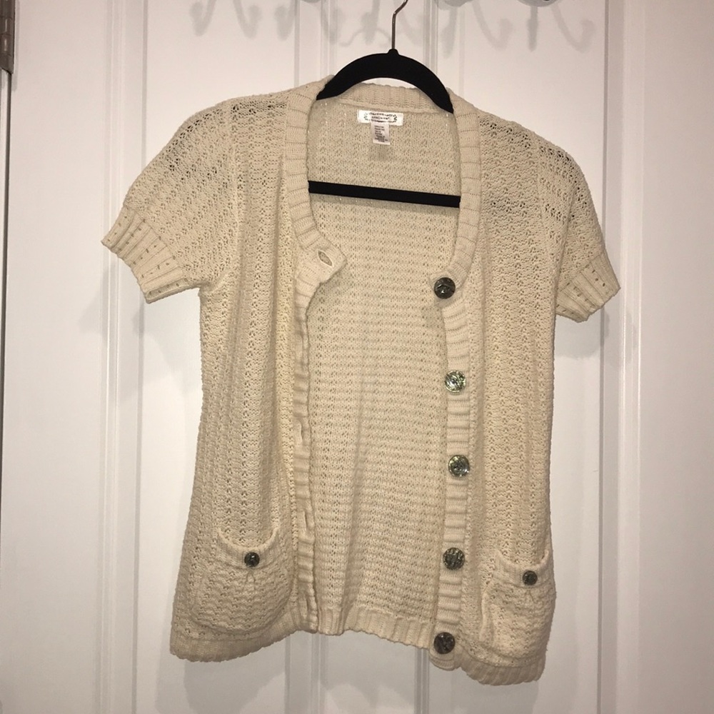 Girls button up sweater